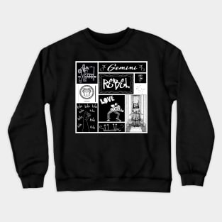 GEMINI ZODIAC SIGN CHART Crewneck Sweatshirt